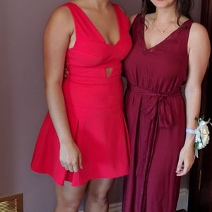 Gorgeous Coral Cocktail Dress - BCBG Max Azria